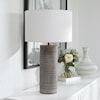 Uttermost Monolith Monolith Gray Table Lamp
