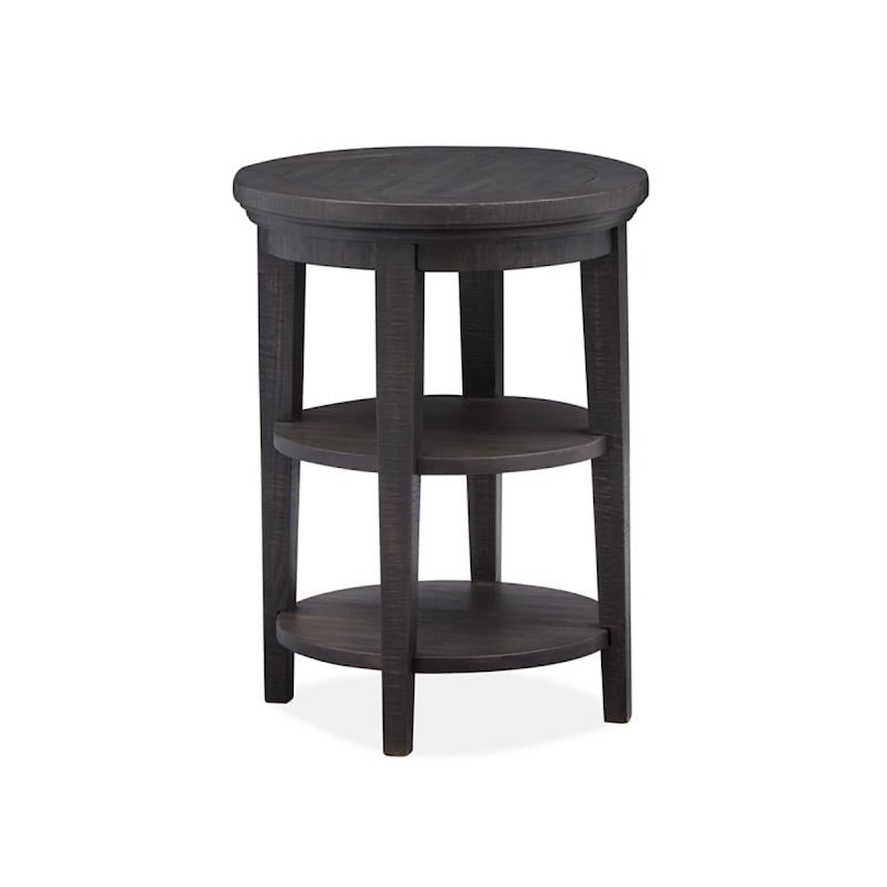 Magnussen Home Westley Falls Occasional Tables Round Accent End Table