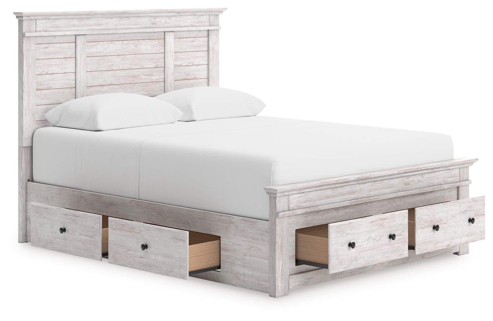 Signature Design by Ashley Makidern Queen Panel Storage Bed