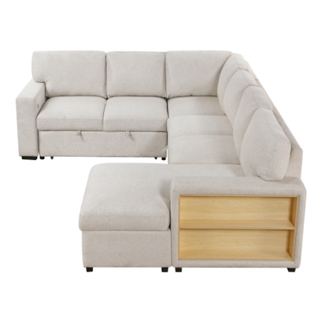 4-Piece Sectional Sofa