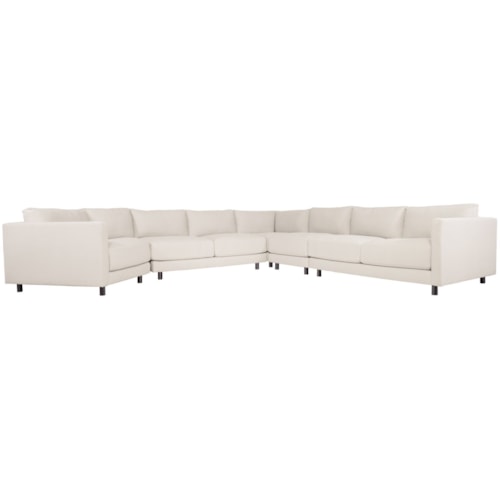 Contemporary 5-Piece Sectional