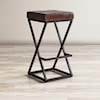 Jofran Global Archive Leather Stool