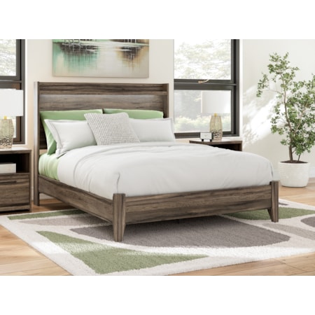 Queen Panel Bed