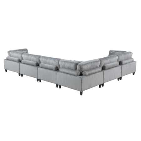 6-Piece Sectional Sofa