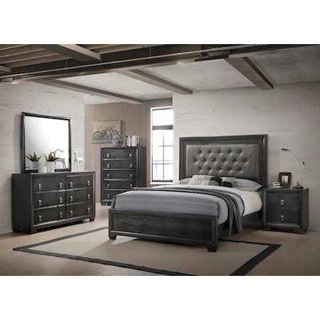 Reno Transitional Queen 5-Piece Bedroom Set
