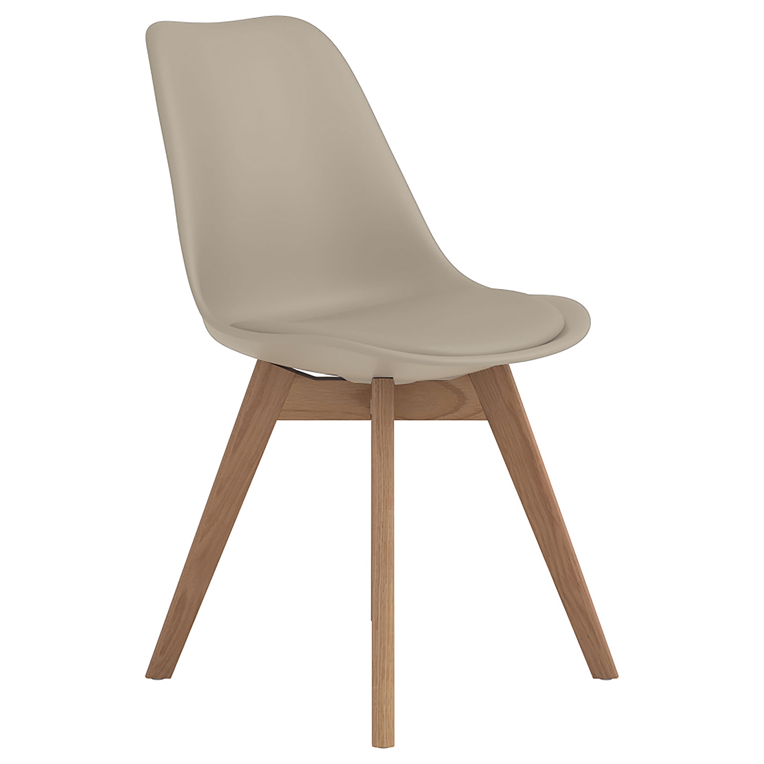 Caballo Polypropylene Dining Side Chair Tan