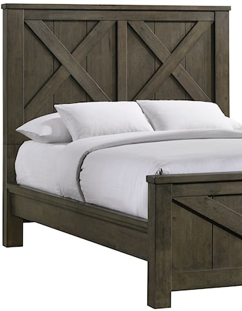 Queen Panel Bed