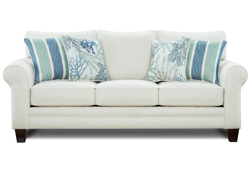 1140 GRANDE GLACIER (REVOLUTION) Sofa by Fusion Furniture at Z & R Furniture