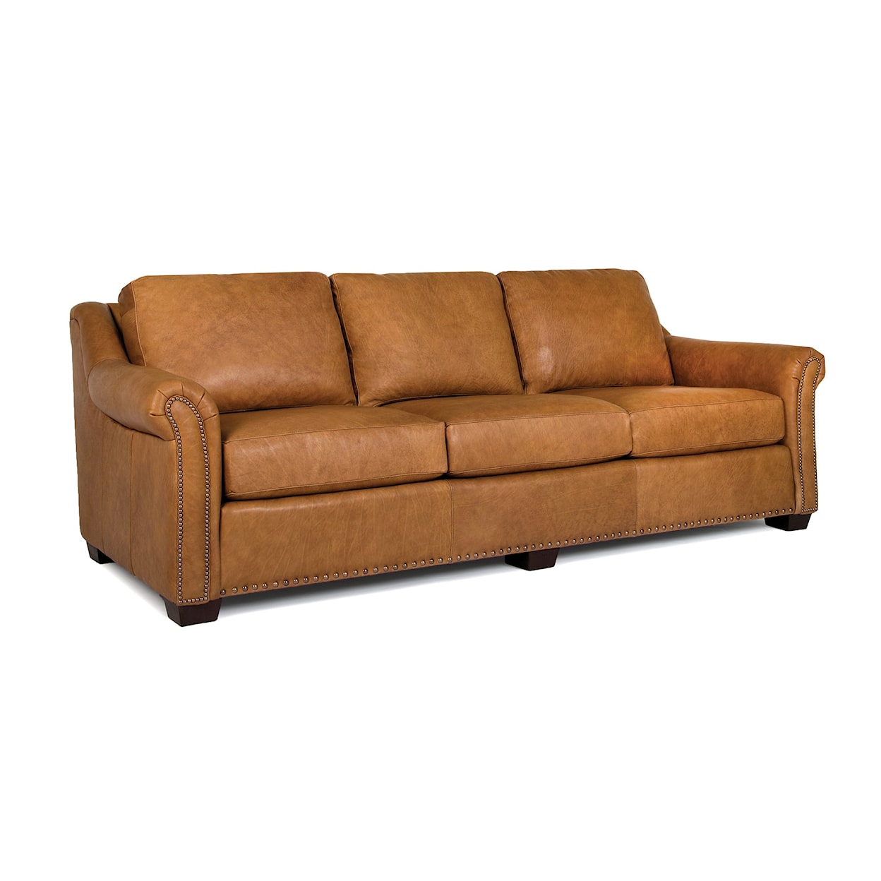 Smith Brothers Build Your Own 9000 Series Leather Large Sofa