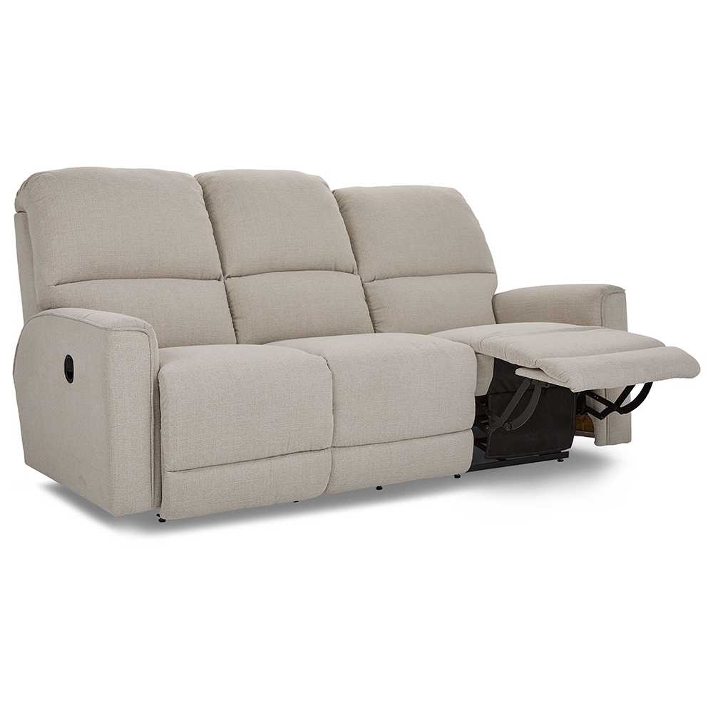 Power Reclining Sofa w/ Headrest &amp; Lumbar
