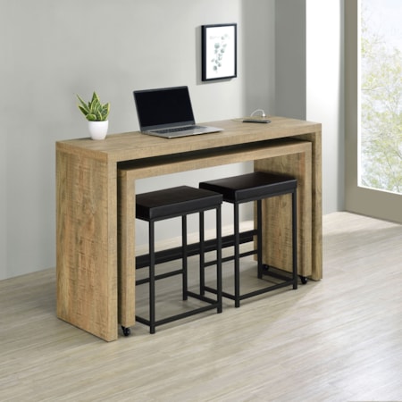 Davista 4-piece Counter Height Table Set