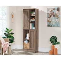 Contemporary Storage Cabinet with 2 Configurable Doors