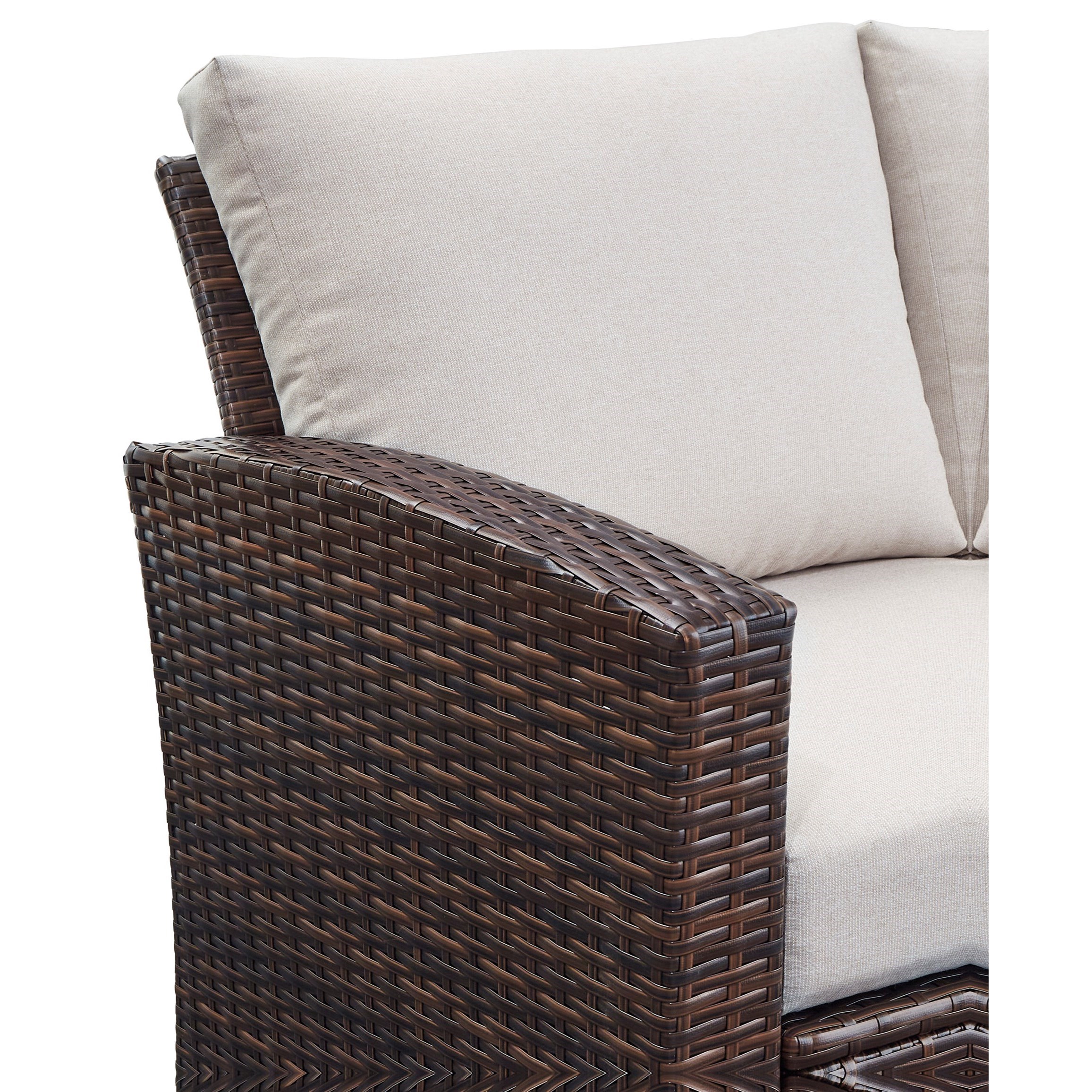 Signature Design by Ashley East Brook Loveseat w/ Table