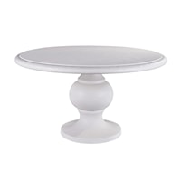 Contemporary Outdoor 54" Dining Table