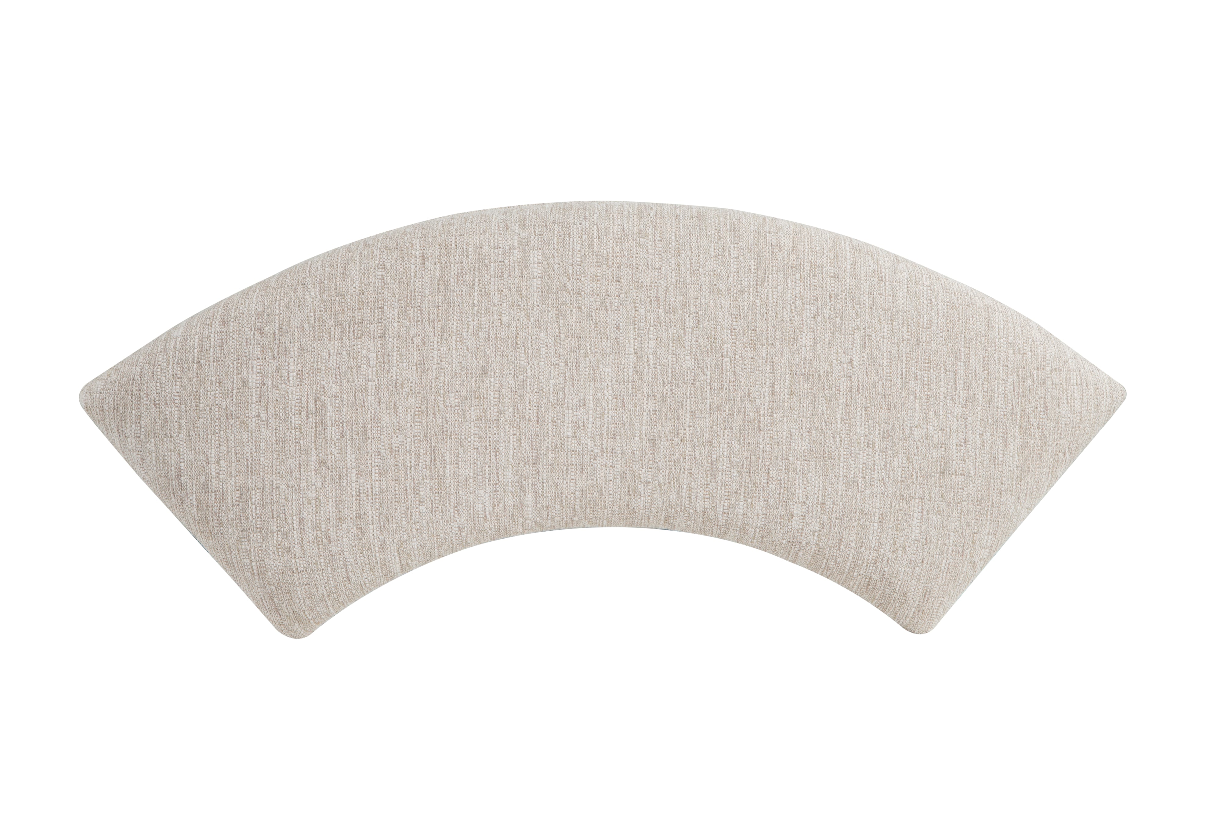 Sharon Paxton Place Upholstered Curved Bench