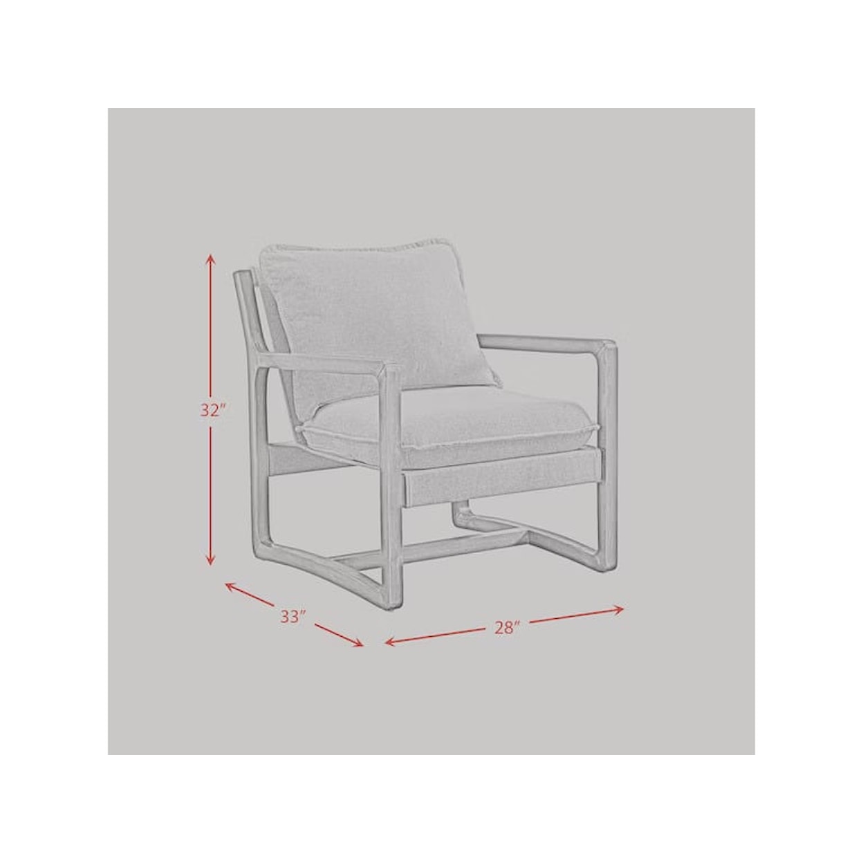 Elements International Spitfire Accent Chair