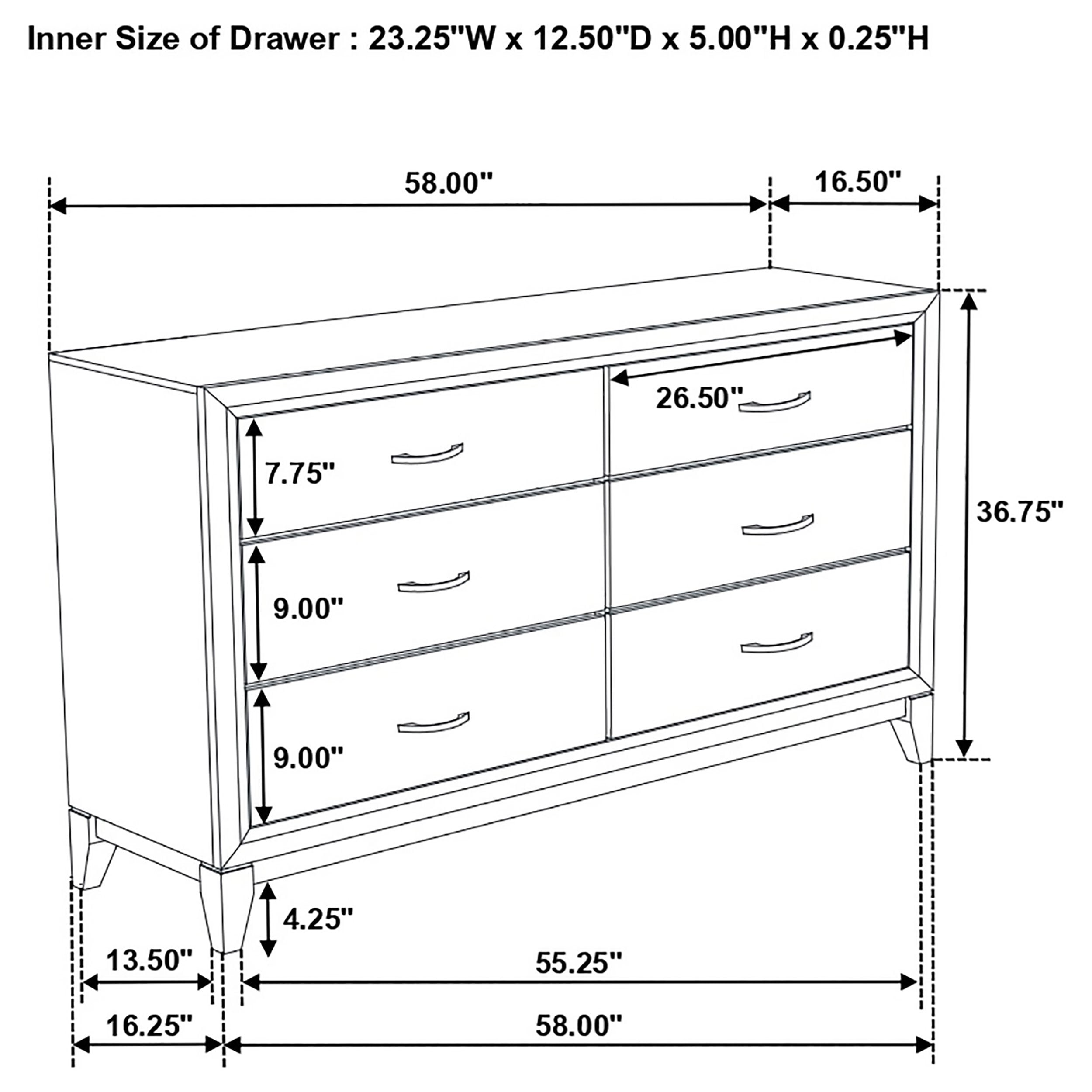 Coaster Watson Watson Four-piece Queen Bedroom Set