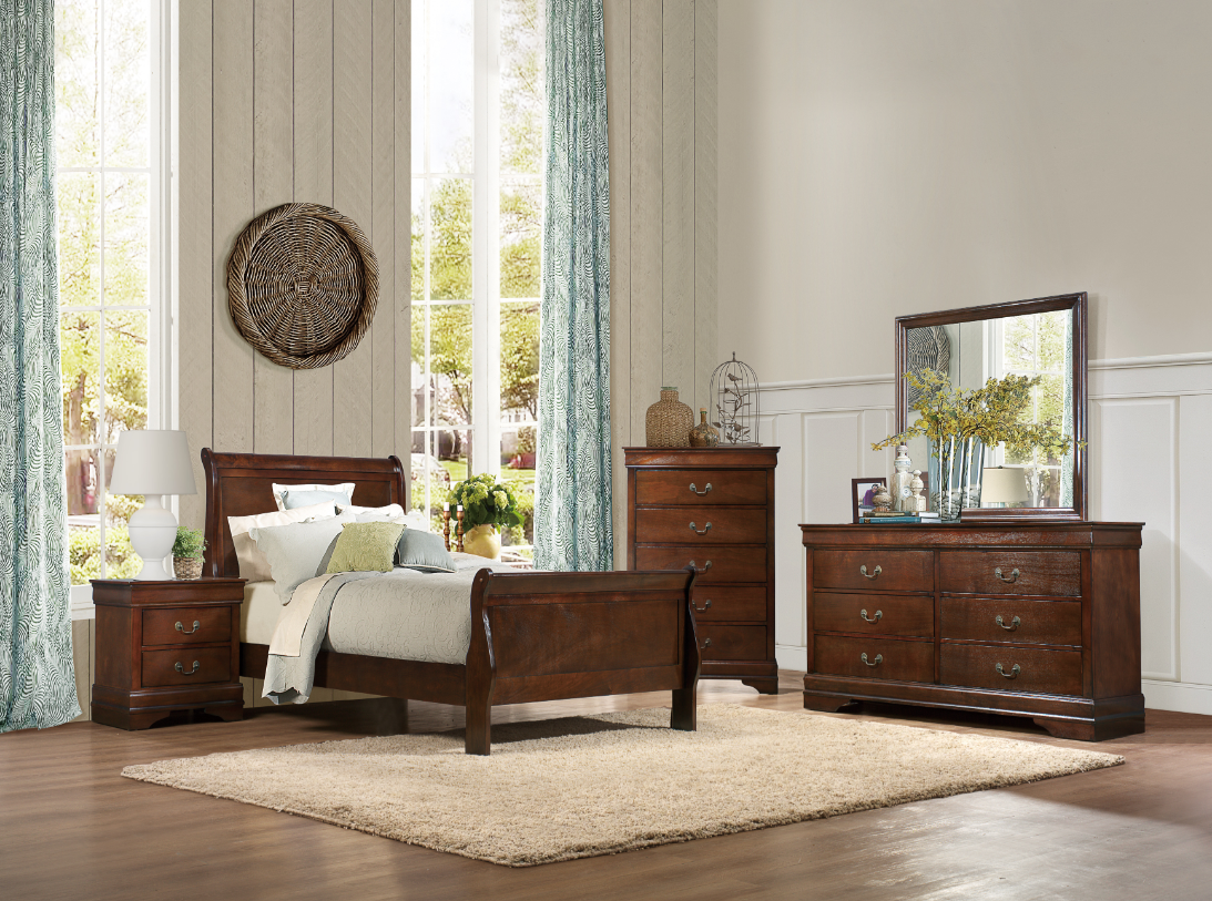 Homelegance Mayville Dresser and Mirror Set