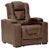 Signature Design Owner's Box Power Recliner with Adjustable Headrest