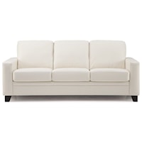 Creighton Contemporary Upholstered Sofa with Track Arms