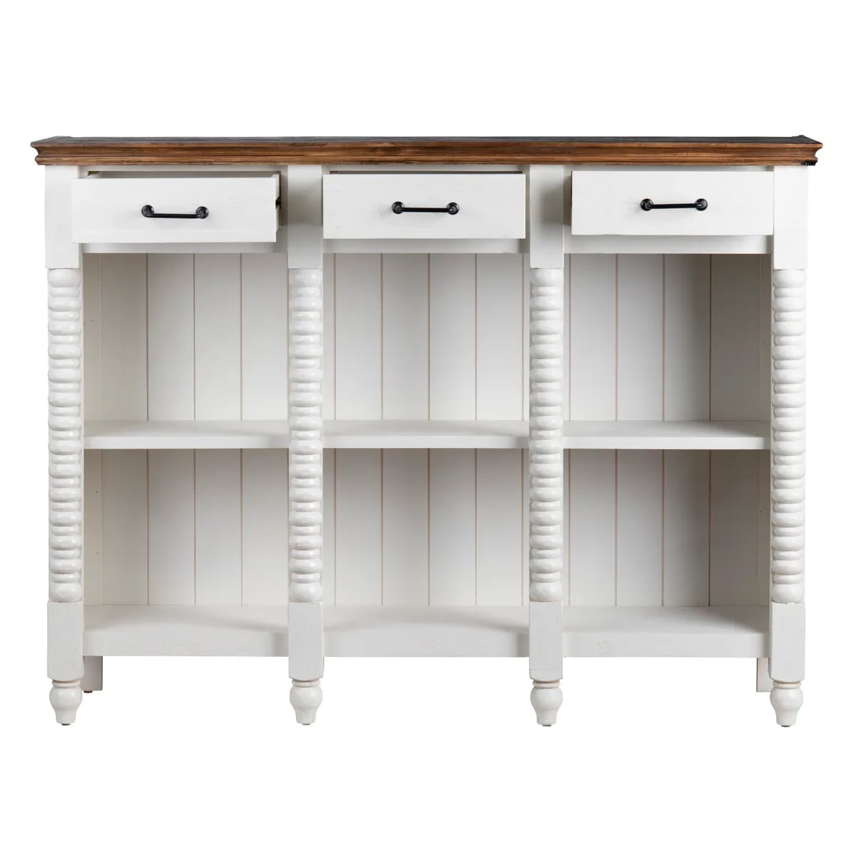 Crestview Collection Ventura 3-Drawer Sideboard