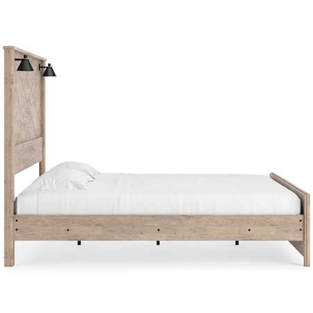 King Panel Bed