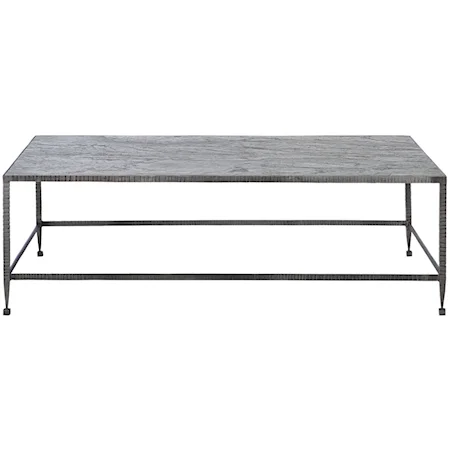 Contemporary Rectangular Cocktail Table