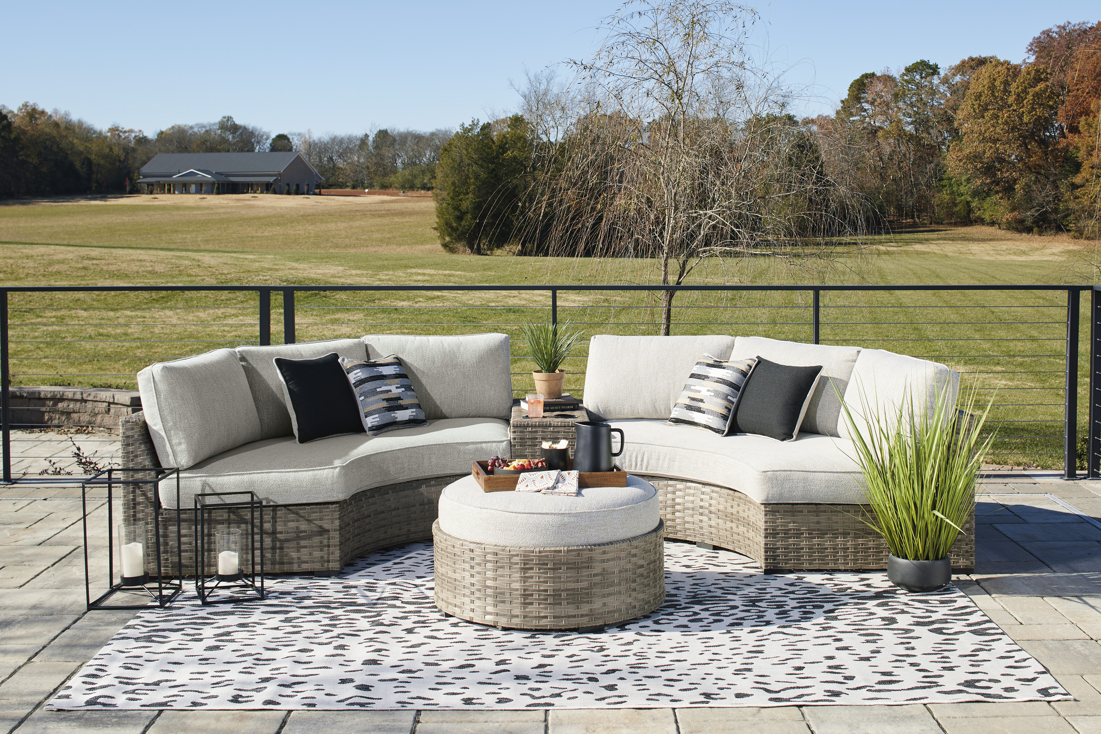 ashley outdoor seating