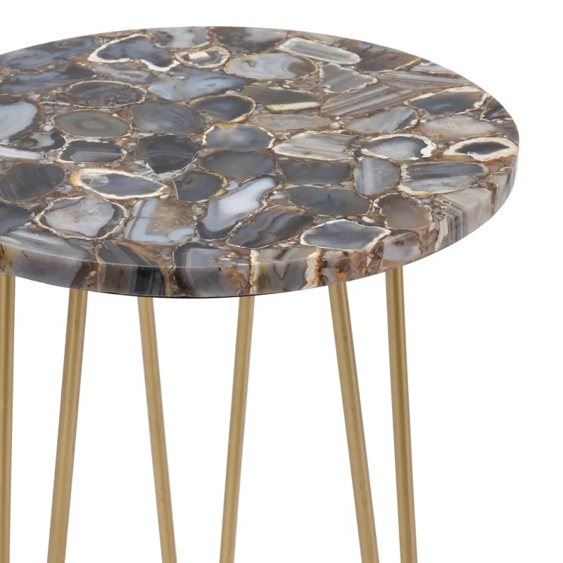 Bengal Manor Blue Agate Table