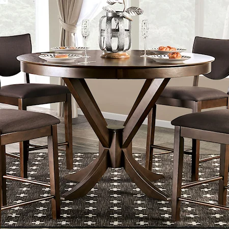 Counter Height Round Dining Table