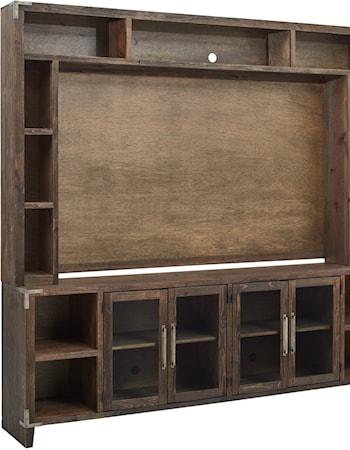 Entertainment Console and Hutch