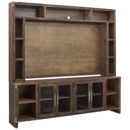 Entertainment Console and Hutch