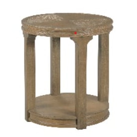 Round Chairside Table