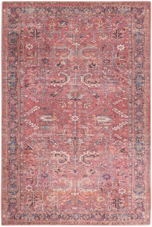 5'3" X 7'3" Brick Rectangle Rug
