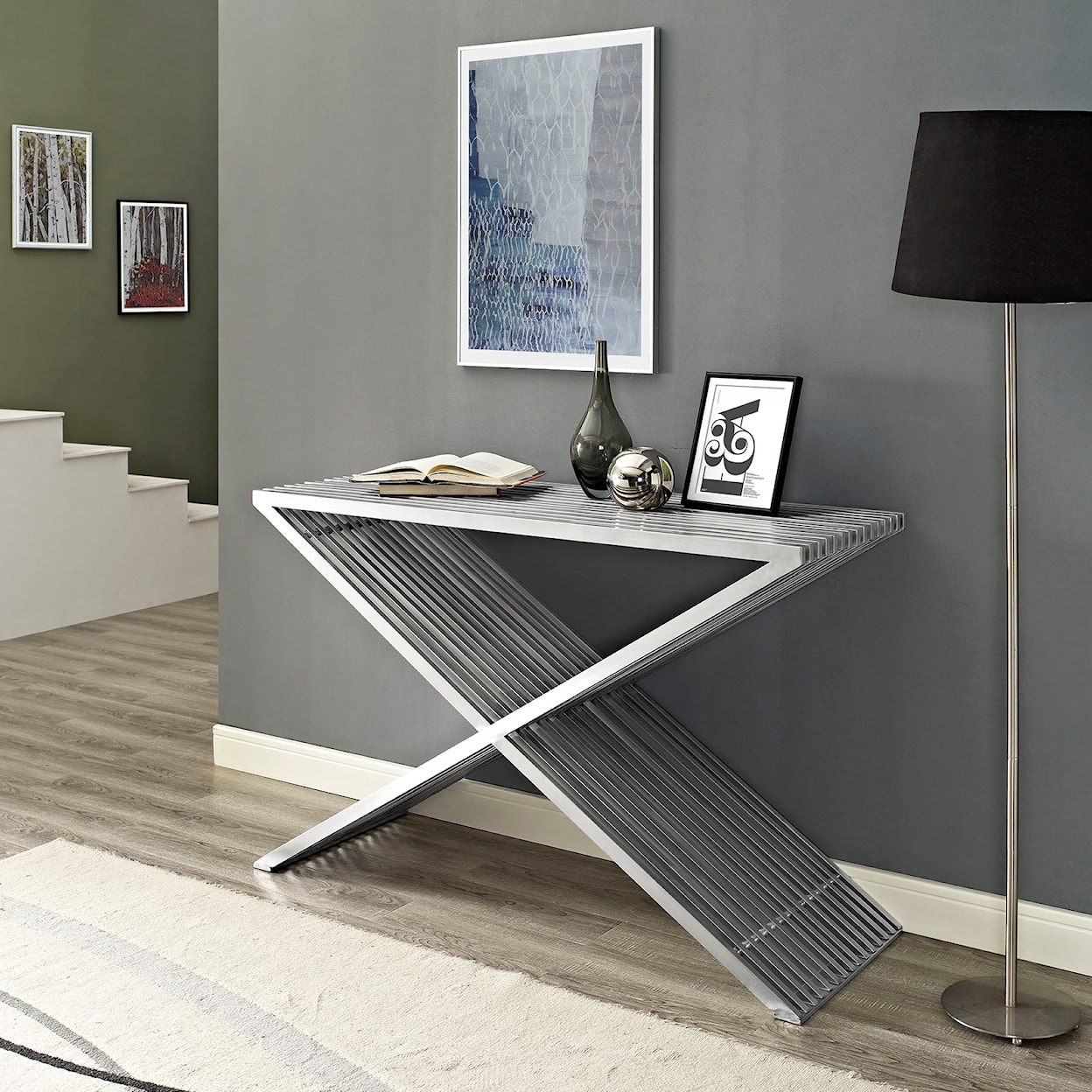 Modway Press Console Table