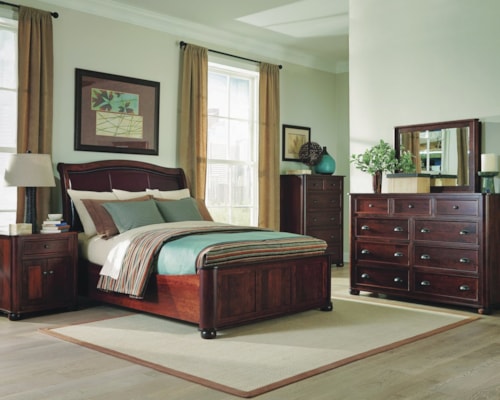 Transitional 5-Piece Bedroom Set