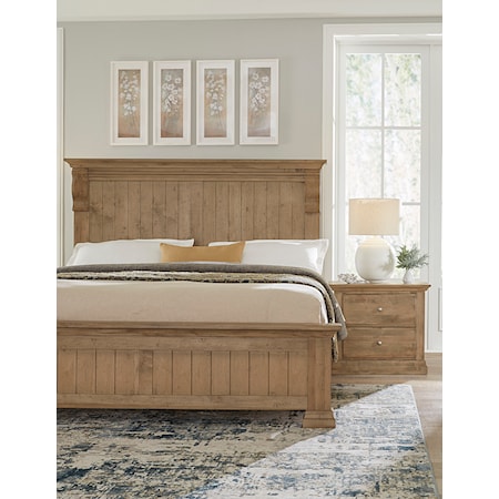 Queen Panel Bed