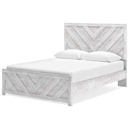 Queen Panel Bed