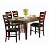 Homelegance Furniture Ameillia 5-Piece Dining Set