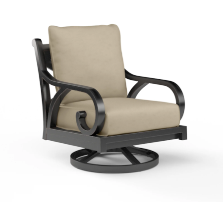 Outdoor Swivel Club Chair