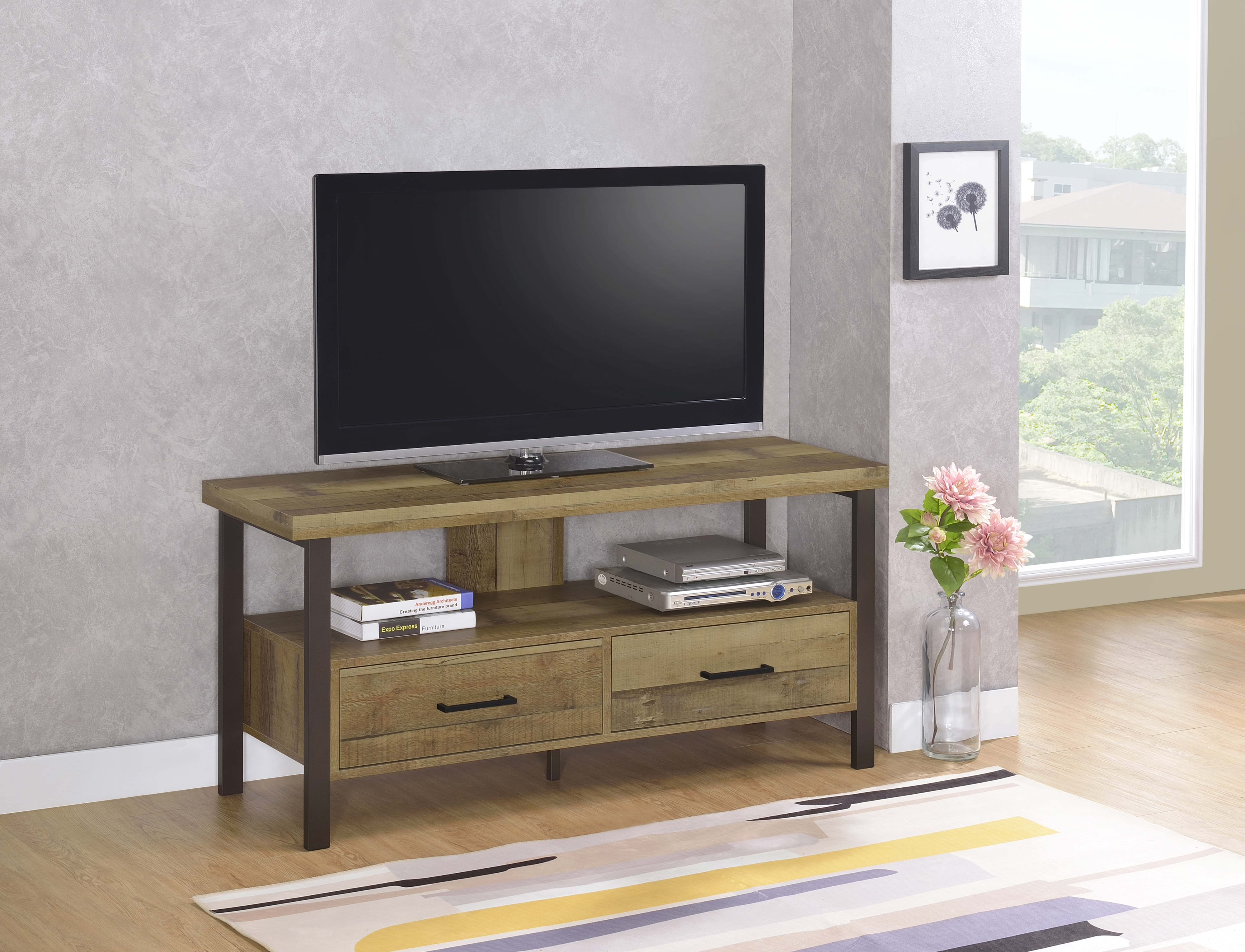 Ruston 2-drawer 48&amp;quot; TV Stand Pine
