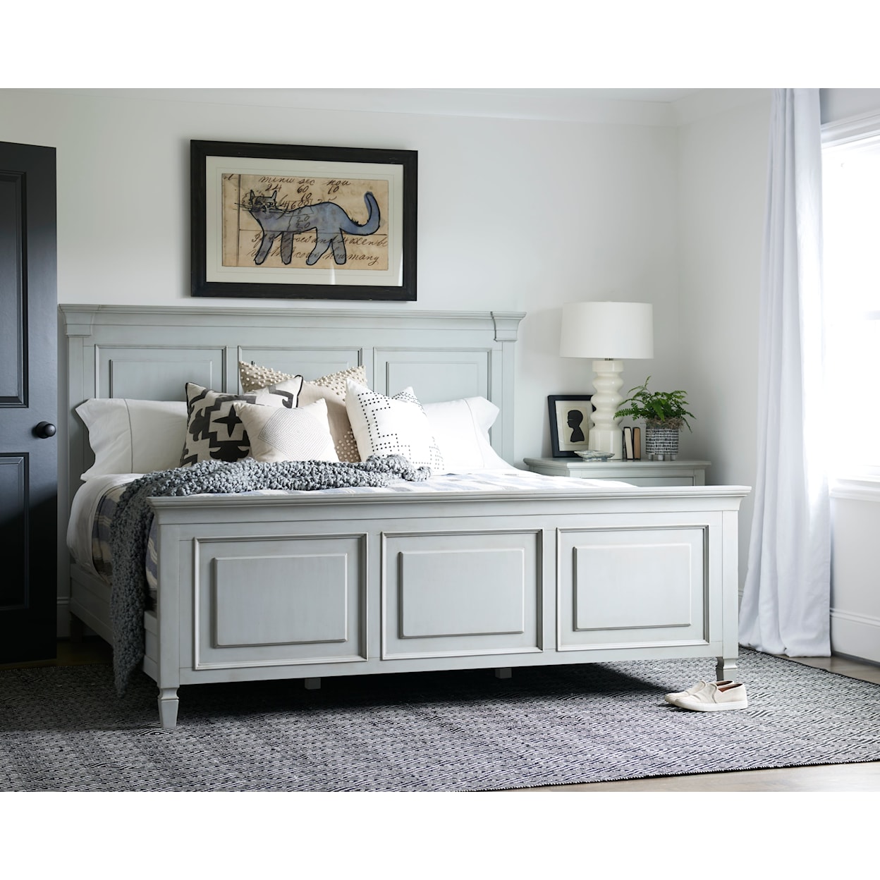 Universal Summer Hill King Panel Bed