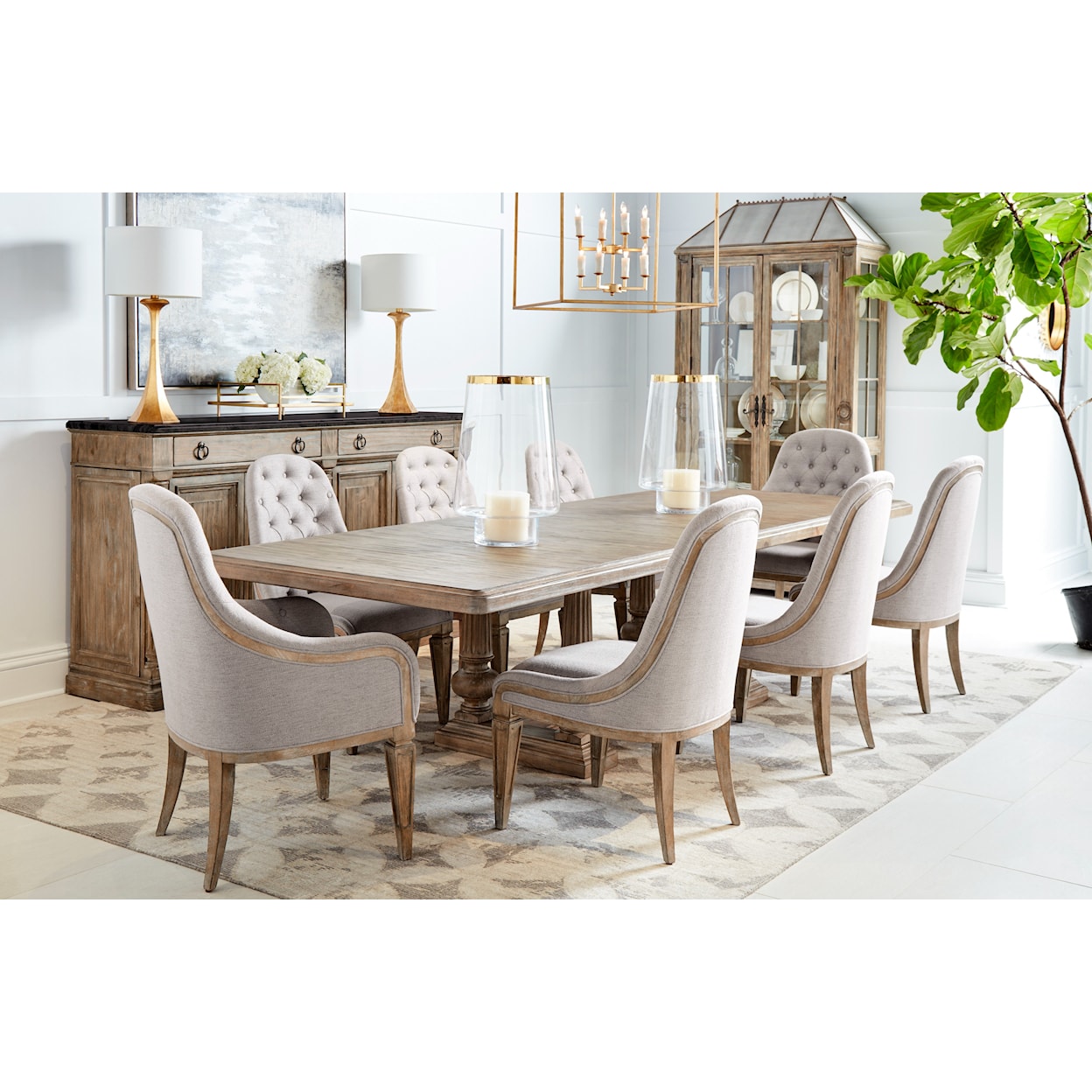 A.R.T. Furniture Inc Architrave 9-Piece Dining Set