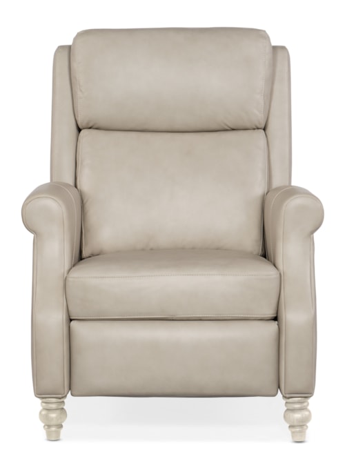 Transitional Power Recliner with Power Headrest