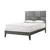 Crown Mark DENKER Twin Panel Bed - Gun Metal