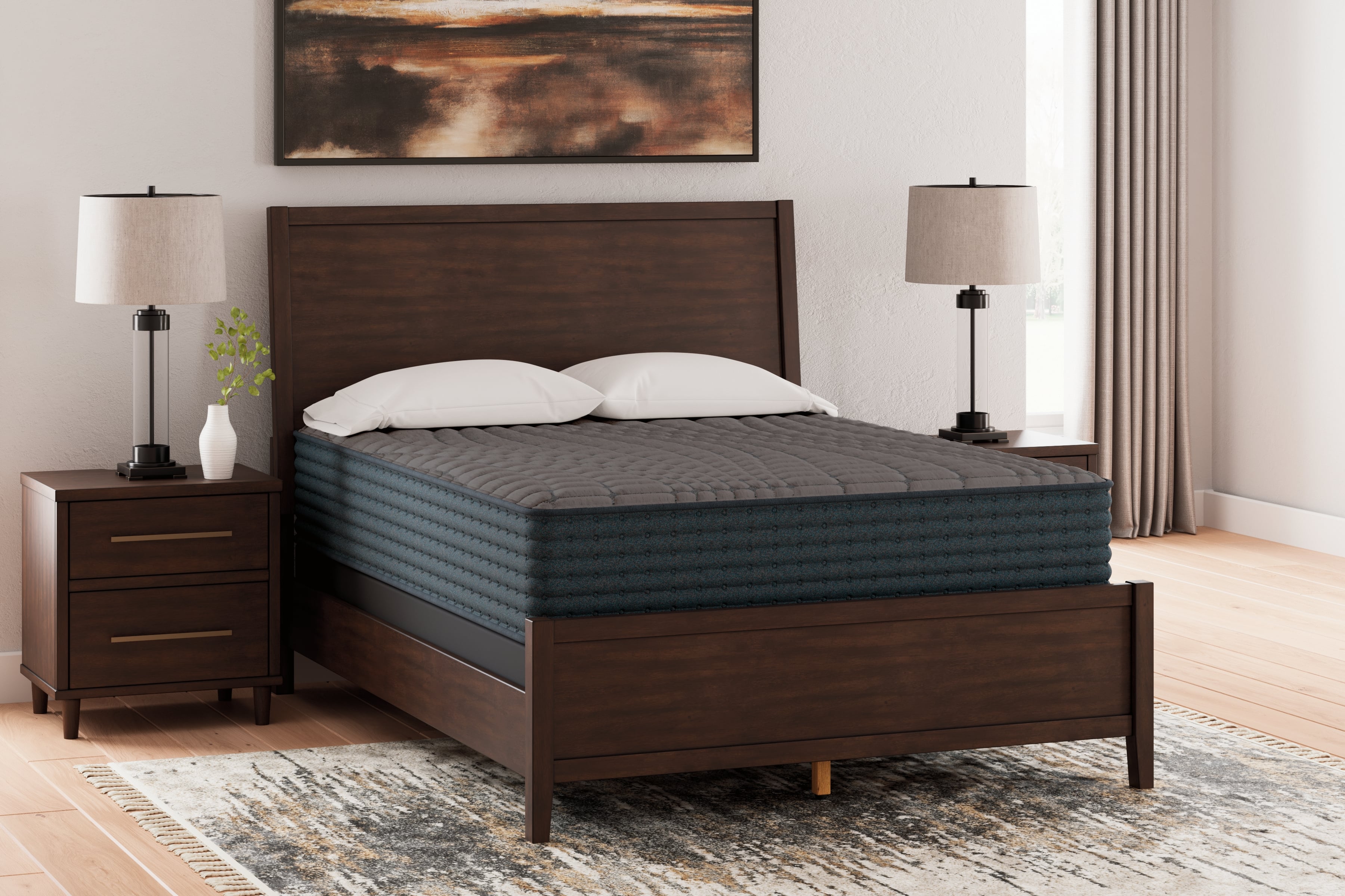 Sierra Sleep Gray 1200 Hybrid King Mattress