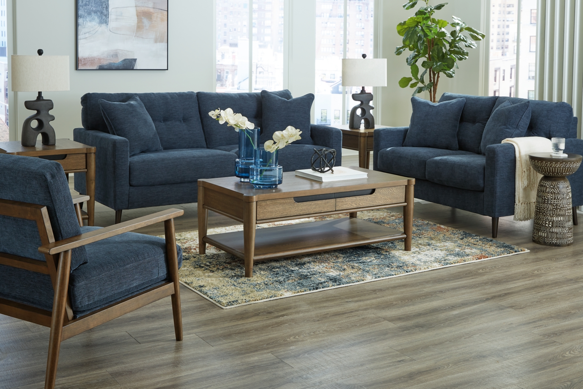 Signature Design by Ashley Bixler Living Room Set