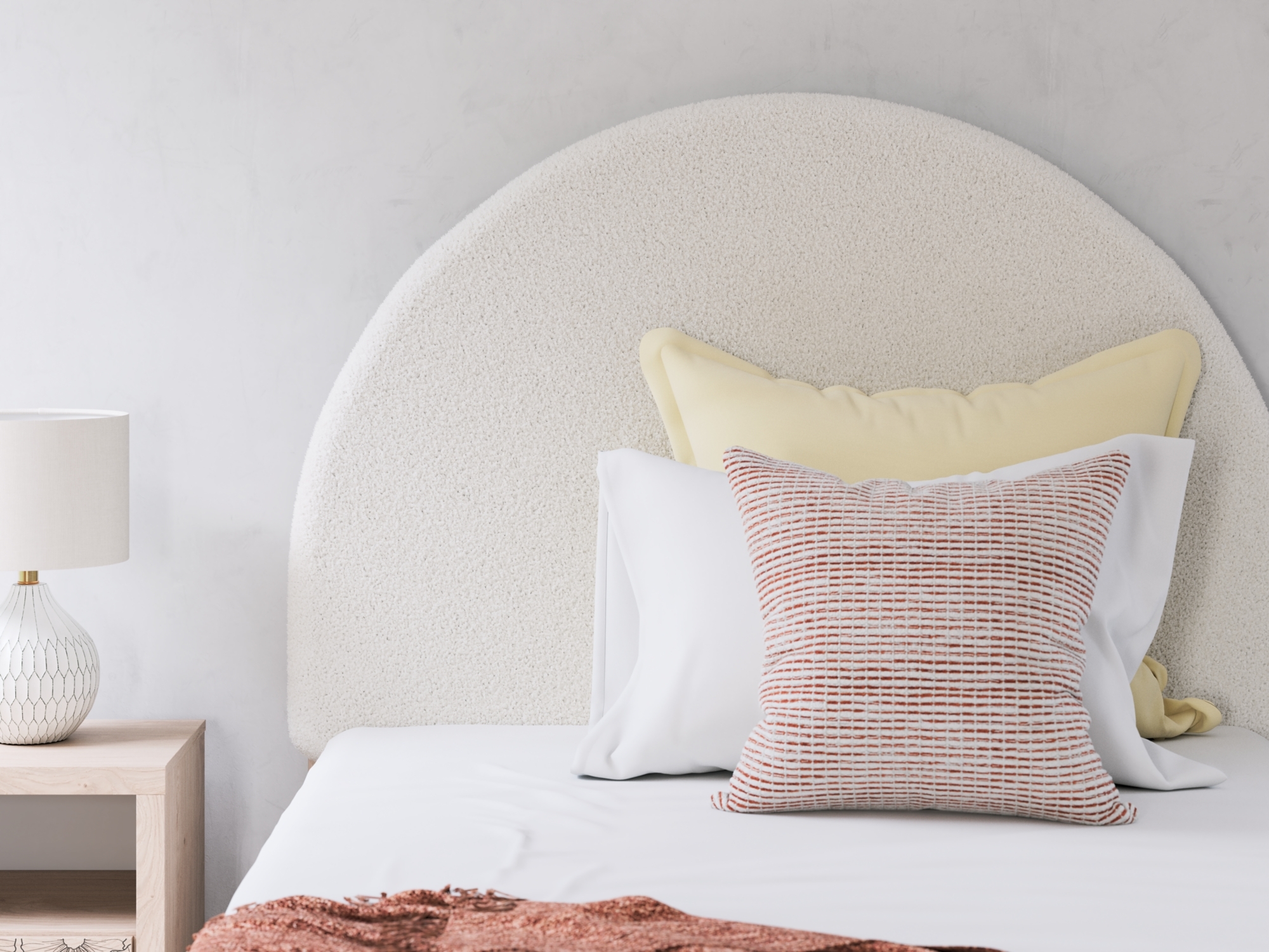 Signature Design by Ashley Arloster Full Upholstered Panel Bed