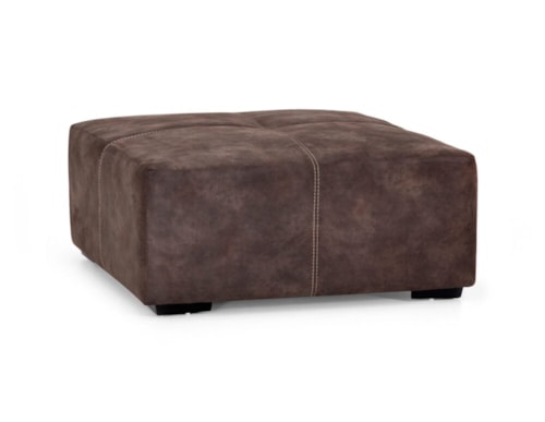 Casual Square Cocktail Ottoman