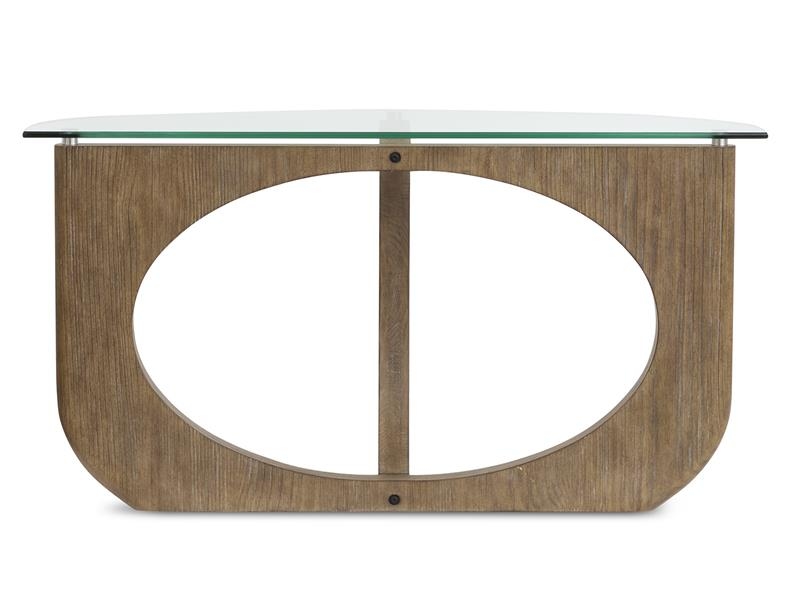 Semi-Circle Sofa Table